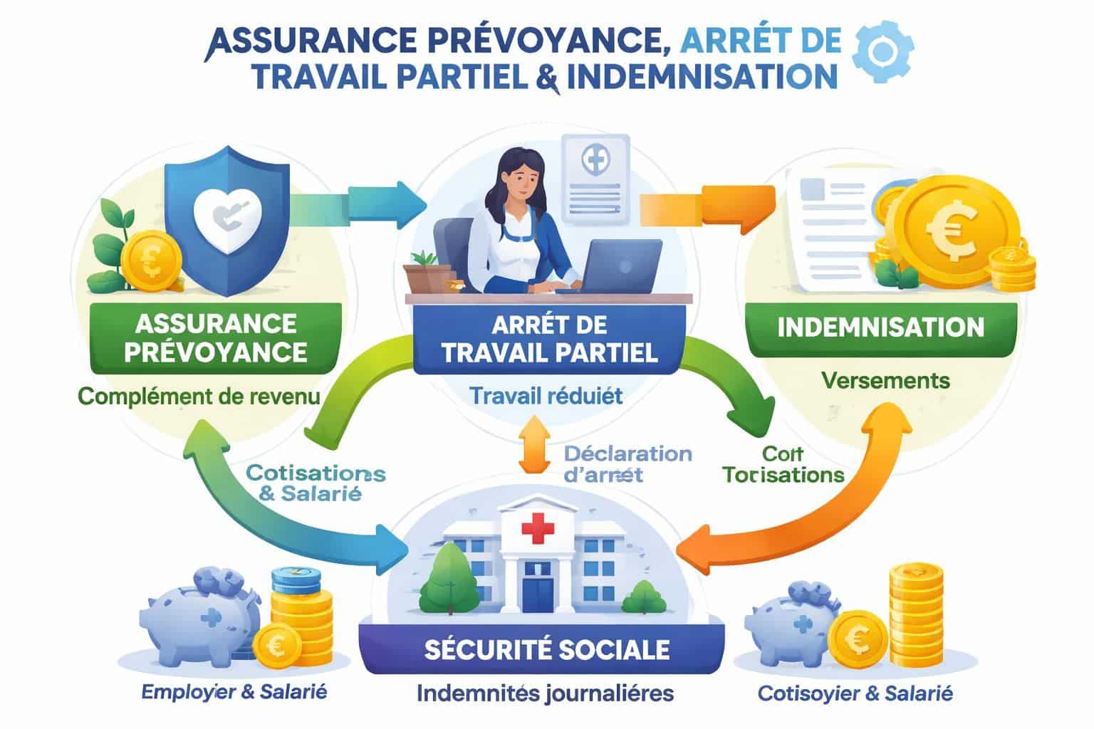 découvrez les nouveautés concernant l'assurance prévoyance et l'arrêt de travail partiel, et comprenez ce qui change pour mieux protéger vos droits et votre revenu.
