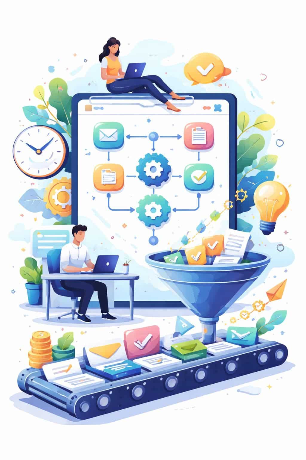 d&eacute;couvrez des automatisations simples et efficaces pour gagner du temps sans utiliser d'outils complexes ou lourds.