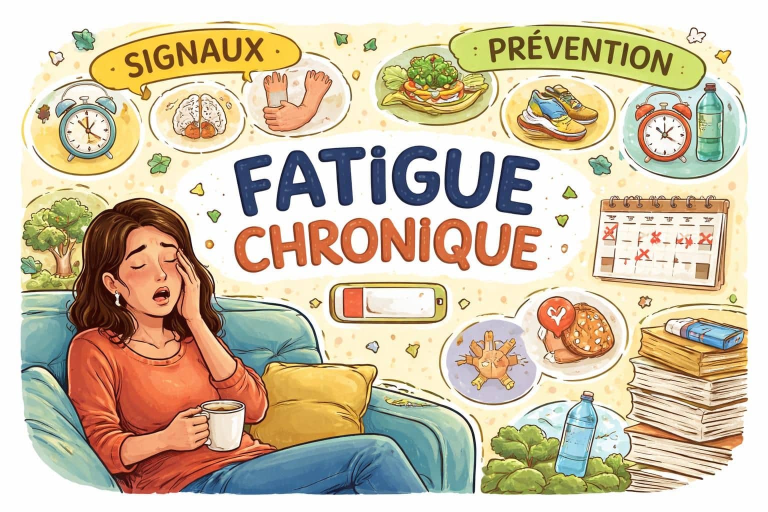 d&eacute;couvrez les signes subtils de la fatigue chronique l&eacute;g&egrave;re souvent n&eacute;glig&eacute;s et apprenez &agrave; mieux reconna&icirc;tre ces signaux pour pr&eacute;server votre vitalit&eacute; au quotidien.