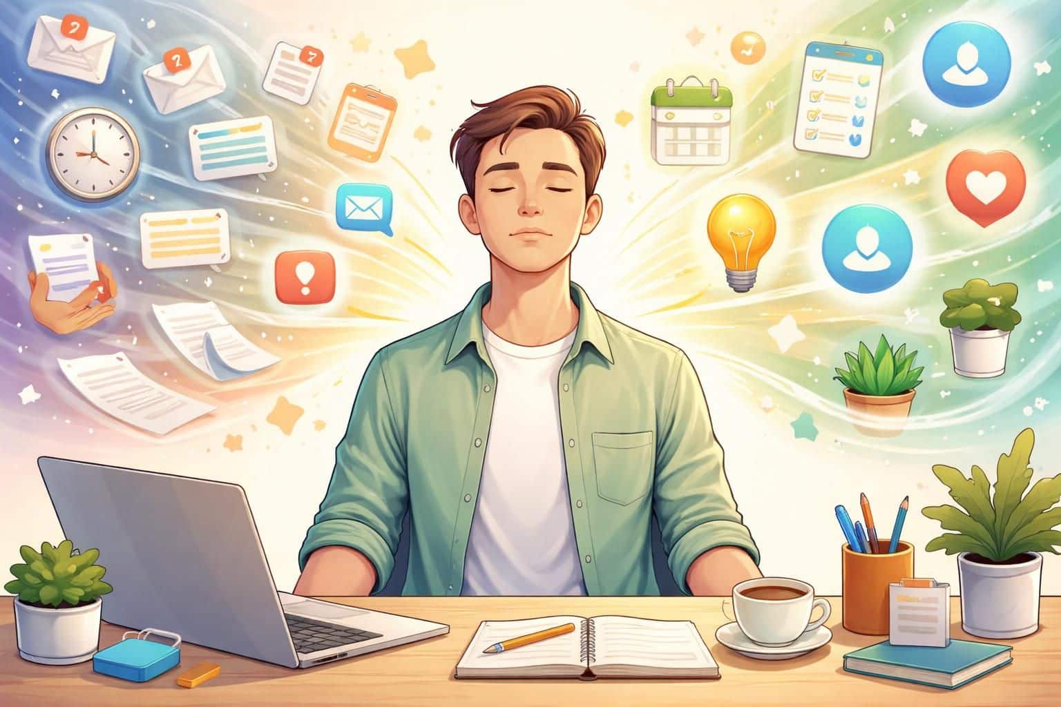 d&eacute;couvrez des astuces et conseils pratiques pour r&eacute;duire le stress informationnel au quotidien et am&eacute;liorer votre bien-&ecirc;tre mental.