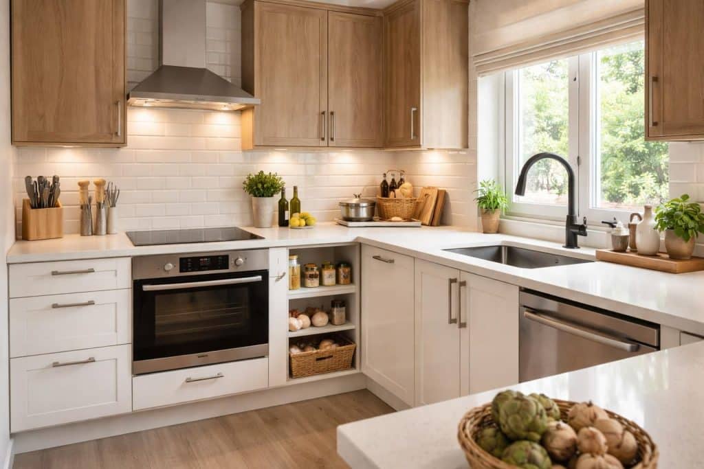 Cuisine fonctionnelle sans refaire toute l’installation