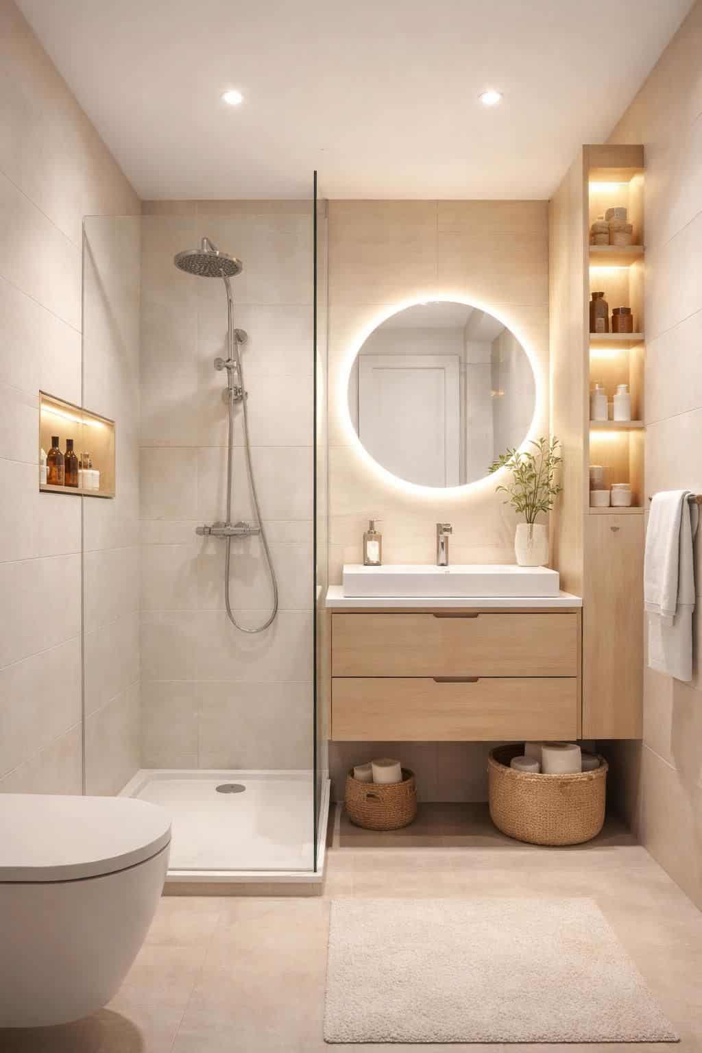 découvrez des astuces pratiques pour optimiser votre salle de bain sans agrandir l'espace, en maximisant le rangement et en améliorant l'aménagement.